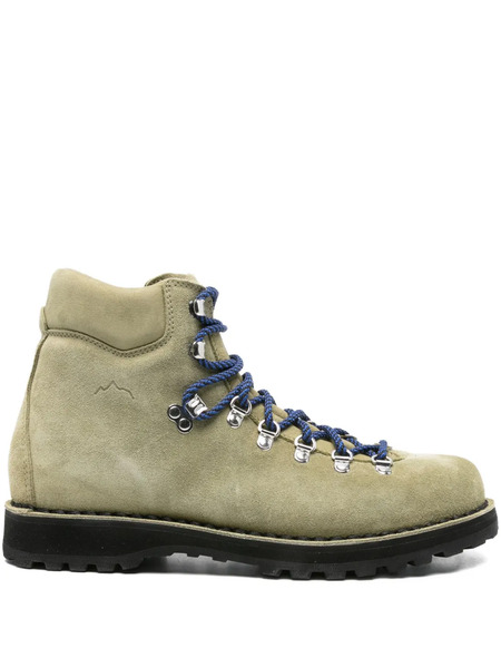  Diemme Lace-up Suede Boots - Green 