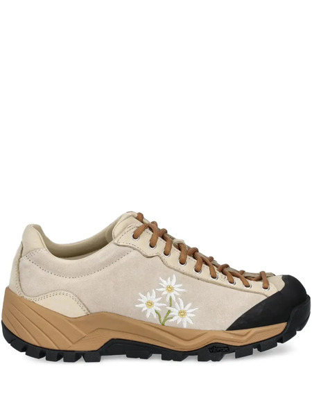  Diemme Movida Embroidered-floral Trail Sneakers - Neutrals 