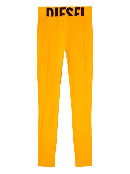  Diesel Adeline-d-pop Logo-detail Trousers - Orange 