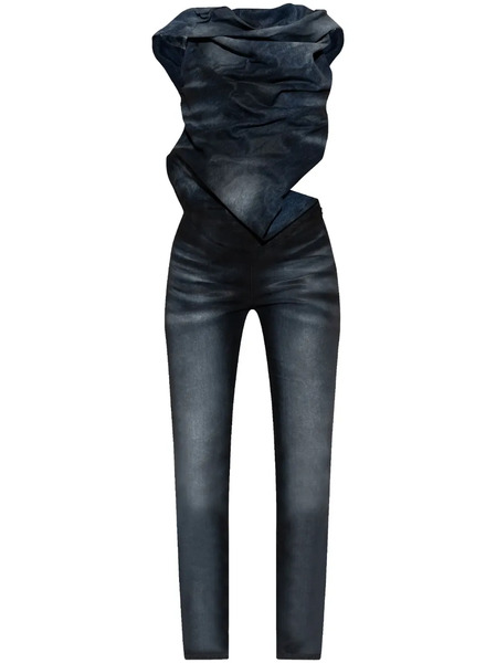  Diesel Asymmetric-design Jumpsuit - Blue 