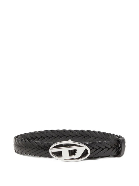  Diesel B-1dr 20 Braided Belt - Black 