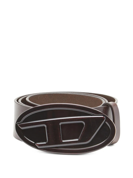  Diesel B-1dr Oval-buckle Belt - Brown 