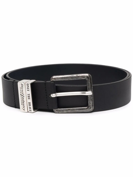  Diesel B-guarantee-a Leather Belt - Black 