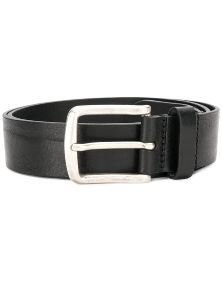  Diesel B-line Leather Belt - Black 
