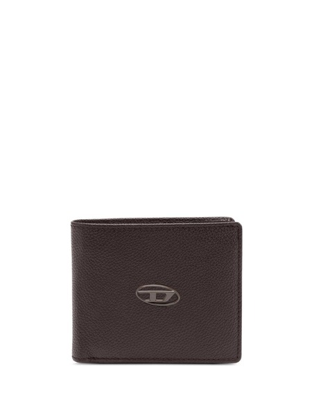  Diesel Bi Fold Coin S Leather Wallet - Brown 