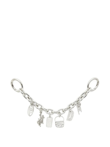  Diesel Charms Chain-d S Keyring - Silver 