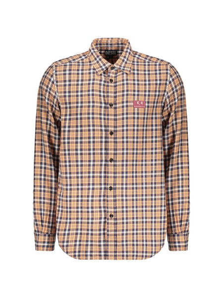  Diesel Checked Long-sleeve Shirt - Neutrals 