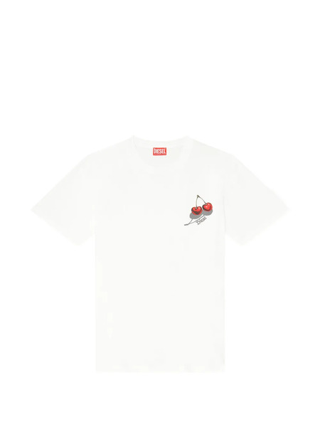  Diesel Cherry Graphic T-shirt - White 