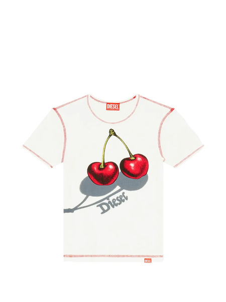  Diesel Cherry-print T-shirt - White 