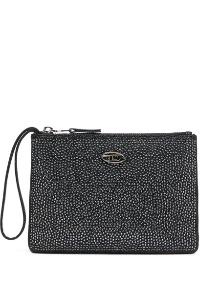  Diesel Crystal-embellished Wallet - Black 