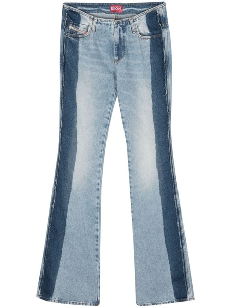  Diesel D-dale Low-rise Bootcut Jeans - Blue 