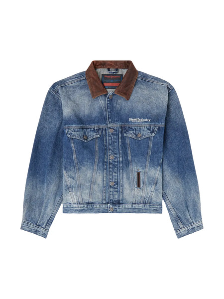  Diesel D-denver-s1 Denim Jacket - Blue 