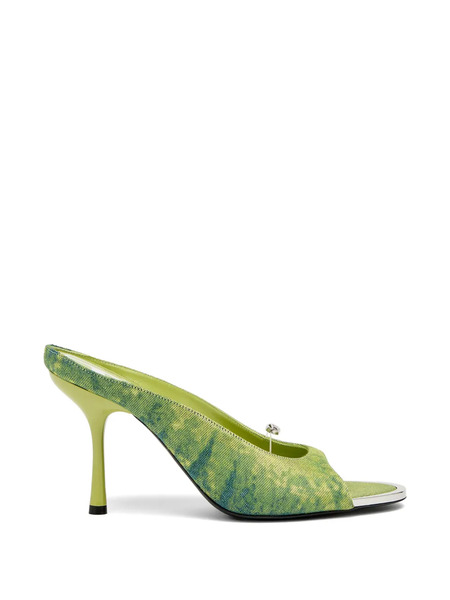  Diesel D-diam's Sa Distressed Sandals - Green 