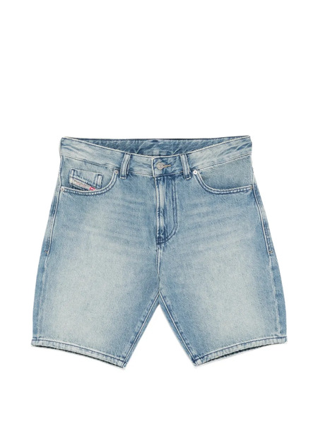  Diesel D-fin Belt-loop Shorts - Blue 