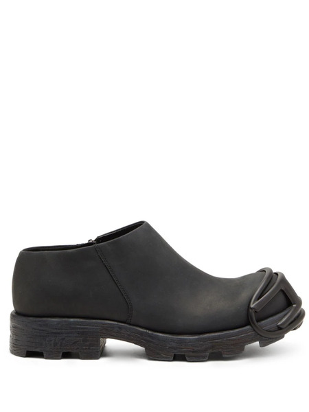  Diesel D-hammer Ab D Leather Boots - Black 