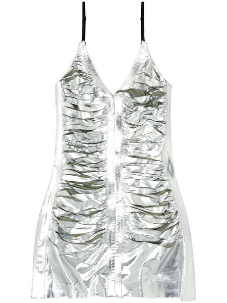  Diesel D-iamante Mini Dress - Silver 