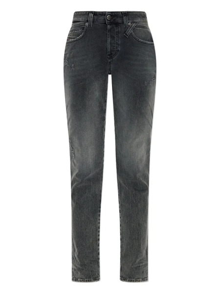  Diesel 1992 D-jiann Distressed-detailed Jeans - Grey 