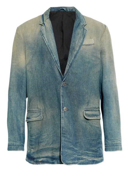  Diesel D-reger-d Buttoned Blazer - Blue 