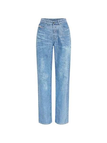  Diesel 1971 D-sent Straight-leg Jeans - Blue 