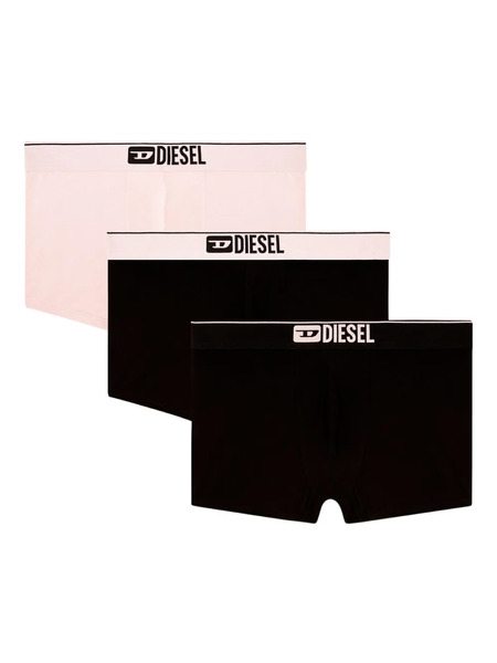 Diesel Damien Boxer Briefs (pack Of Three) - Black 