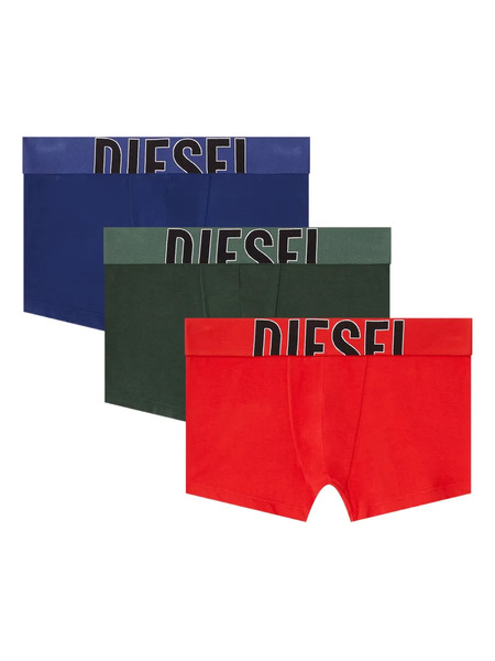  Diesel Damien-d-pop-3pack-55 Boxer Briefs - Green 