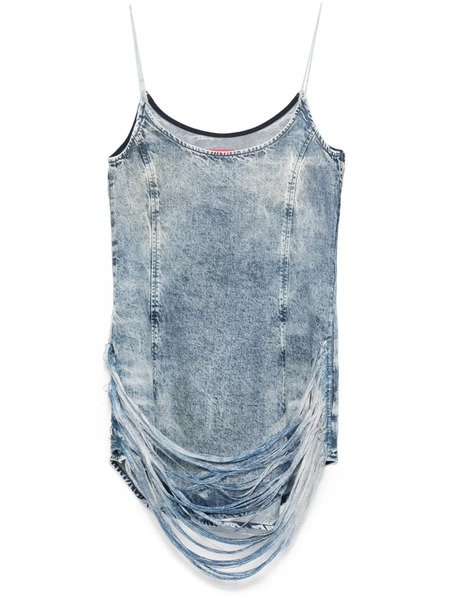  Diesel De-dra Mini Dress - Blue 