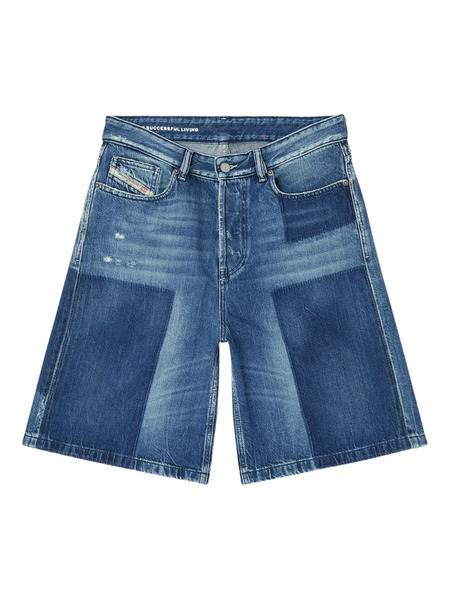  Diesel De-sire Denim Shorts - Blue 