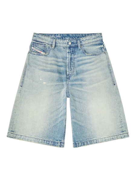  Diesel De-sire Light-wash Denim Shorts - Blue 