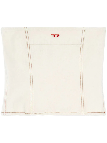  Diesel De-ville Strapless Top - White 