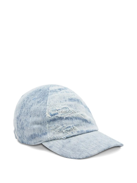  Diesel Distressed-denim Baseball Cap - 1 