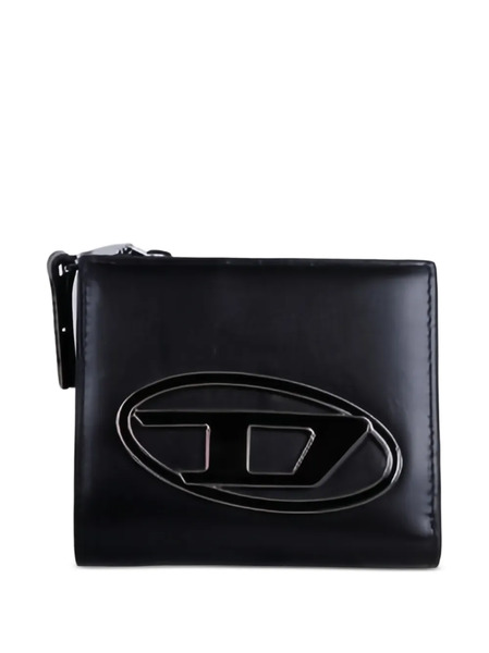  Diesel 1dr Bi Fold Zip L Wallet - Black 