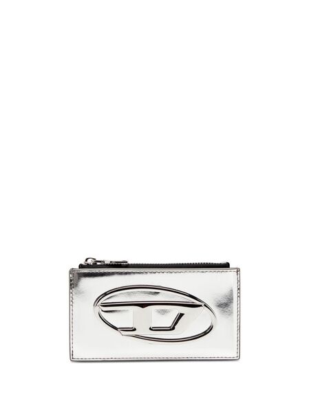  Diesel 1dr Card Holder - Silver 