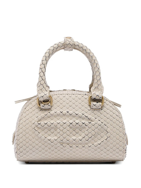  Diesel 1dr Dome Snake-print Tote Bag - Neutrals 
