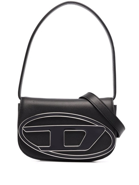  Diesel 1dr Leather Shoulder Bag - Black 