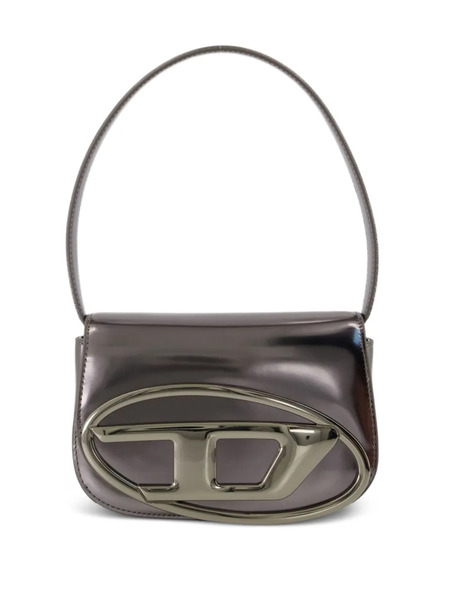  Diesel 1dr Leather Shoulder Bag - Grey 