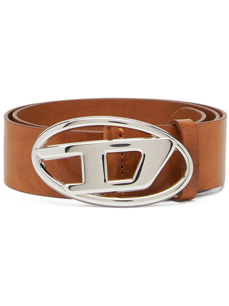  Diesel 1dr Logo-buckle Belt - Brown 