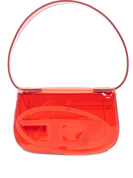  Diesel 1dr Logo-plaque Shoulder Bag - Red 