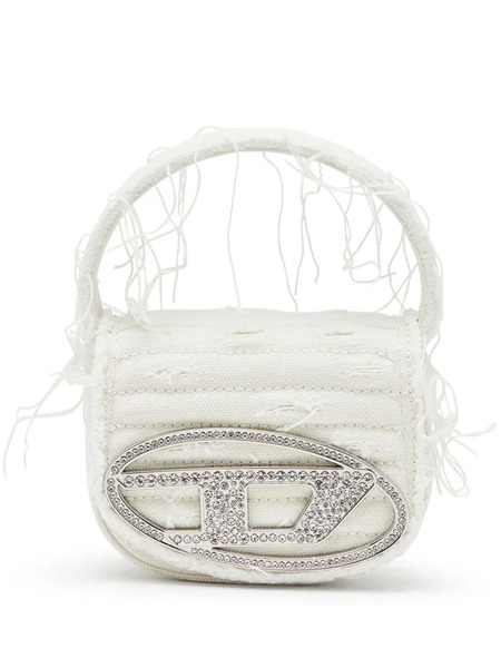  Diesel 1dr Xs Distressed Cross Body Bag - White 