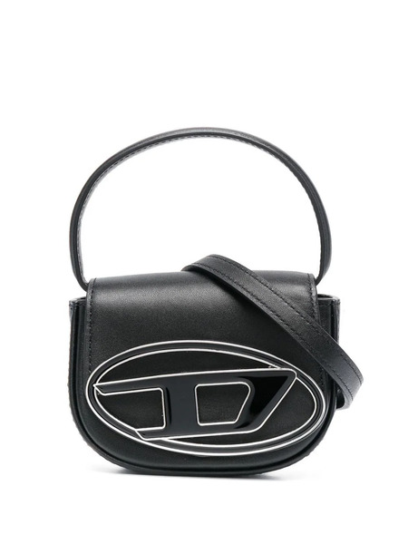  Diesel 1dr Xs Leather Crossbody Bag - Black 