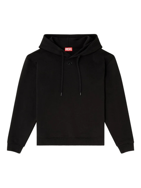  Diesel F-normy Logo-embroidery Hoodie - Black 