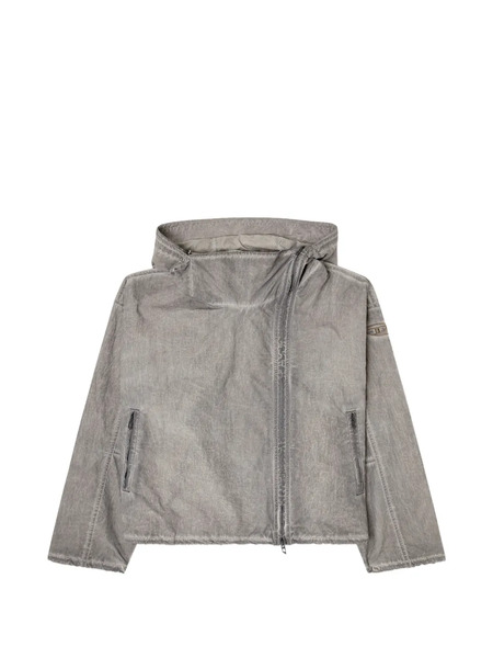  Diesel G-orilla Windbreaker Jacket - Grey 
