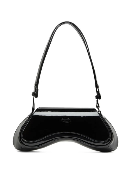  Diesel Glossy Shoulder Bag - Black 