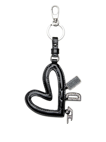  Diesel Heart-shaped Keychain - Black 
