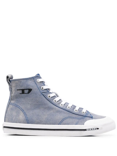  Diesel High Top Sneakers - Blue 