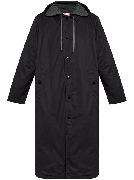 Diesel J-marlon Single-breasted Coat - Black 