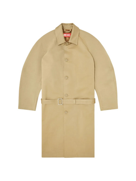  Diesel J-roun Belted Trench Coat - Neutrals 