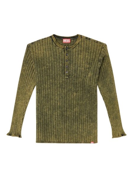  Diesel K-vieri Cotton-blend Top - Green 
