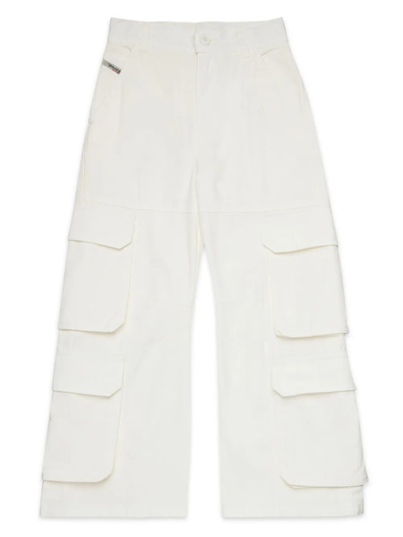  Diesel Kids Cargo Trousers - White 