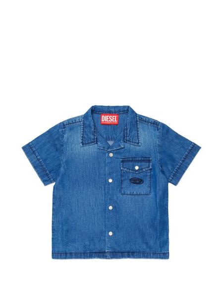  Diesel Kids Cirib Denim Shirt - Blue 