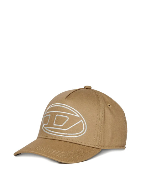  Diesel Kids Cotton-gabardine Baseball Cap - Neutrals 